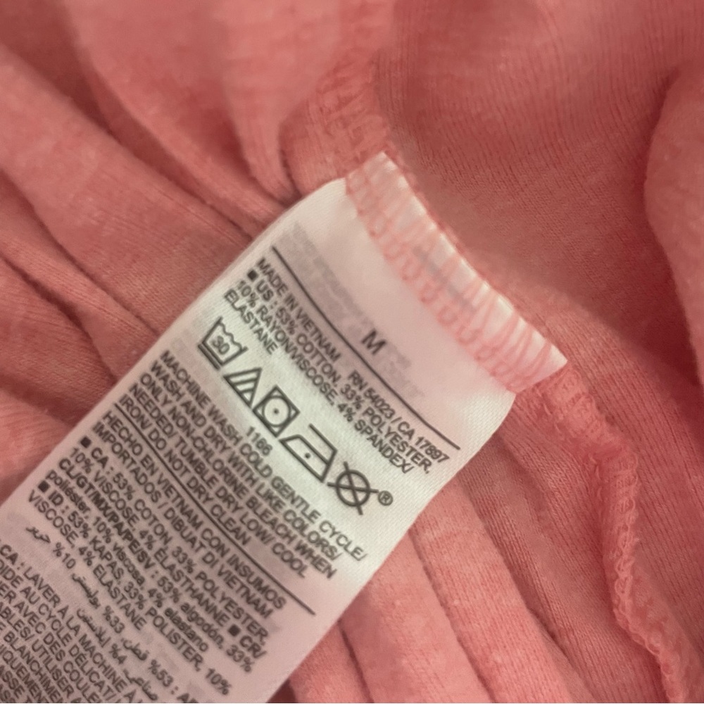 Old Navy Ribbed Tank Jumper Hopeful Pink Size Medium - Picture 4 of 5